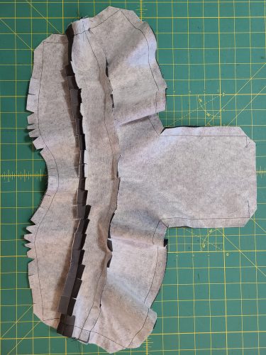 8- sew to lining around edges