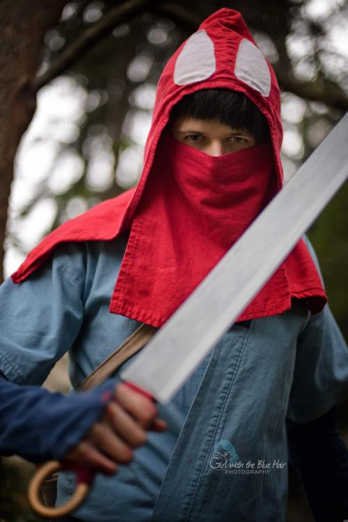 Ashitaka from Princess Mononoke.